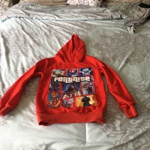 Fortnite hoodie.